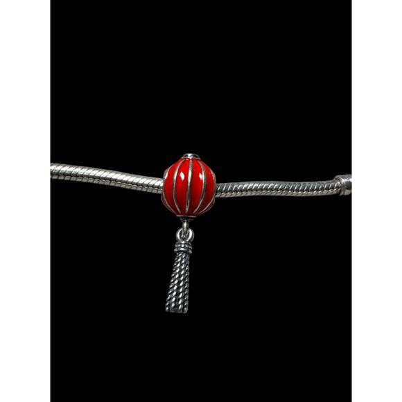 Authentic Pandora Chinese lantern Sterling 925 silver charm - Picture 1 of 2